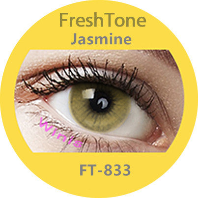 FreshTone® jasmine cosmetic lens